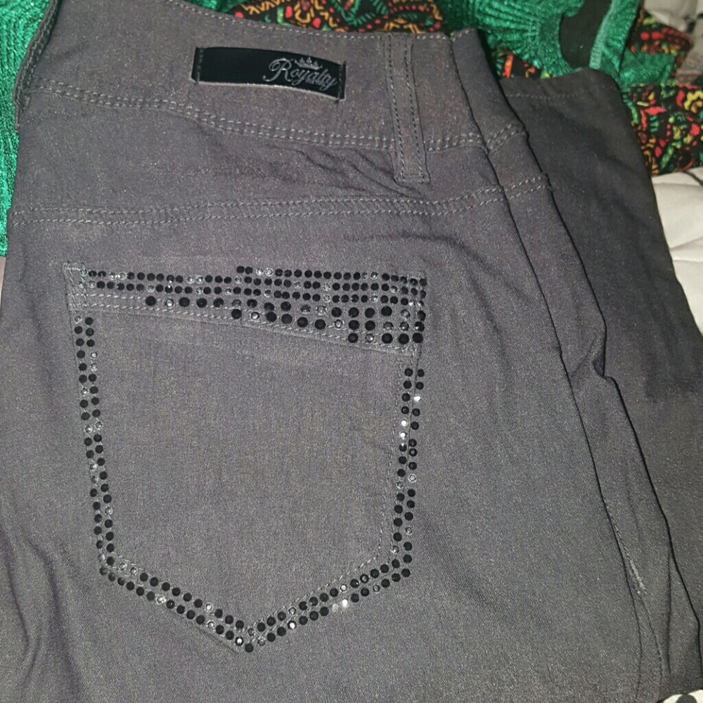 Dark gray Royalty Skinny jeans